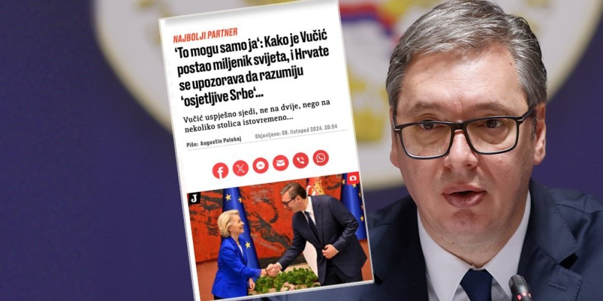 Hrvati teška srca udelili našem predsedniku kompliment: Vučić je vrhunski stručnjak za međunarodnu politiku (FOTO)